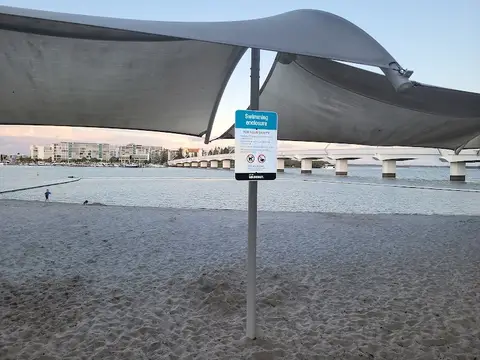 Paradise Point swimming enclosure