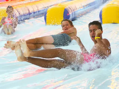 The Big Wedgie Inflatable Waterpark Adelaide