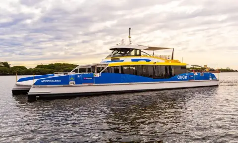 CityCat and Brisbane River ferries