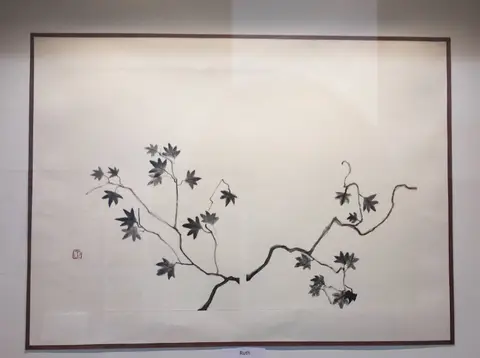 Behold Art with Yoga, Brush & Ink