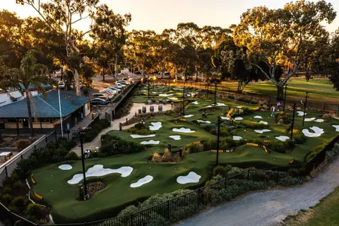 SHANX Mini Golf @ Melbourne Cable Park
