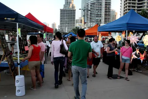 Surfers Paradise Beachfront Markets