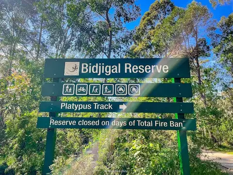 Platypus Track, Bidjigal Reserve