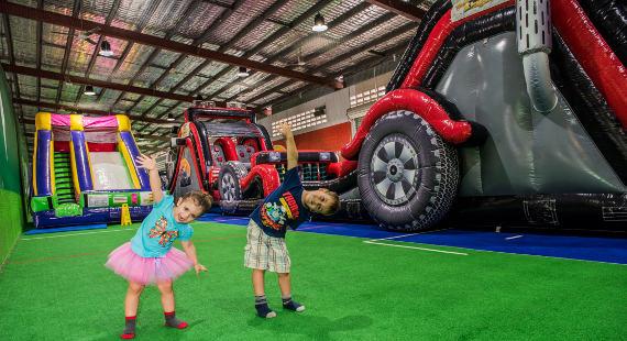 Inflatable Kingdom at Cairns Indoor Sports